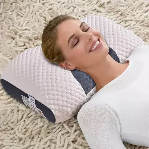 Alivio Cervical Garantizado - Almohada Ergonómica Memory Foam